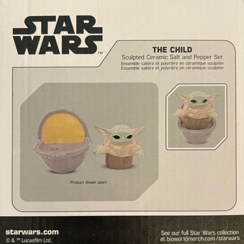 Star Wars salt and pepper shaker set